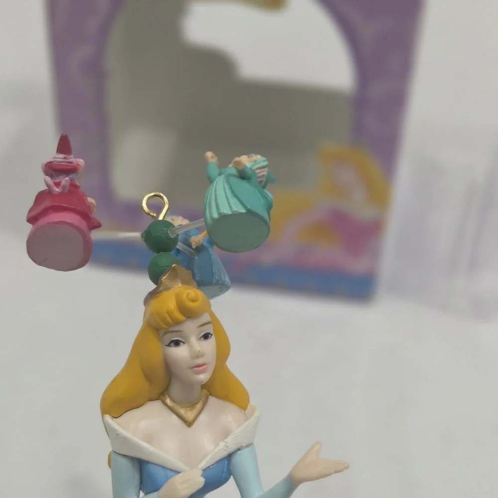 Disney Classics Sleeping Beauty Holiday Ornament Aurora Fairies Enesco 519308